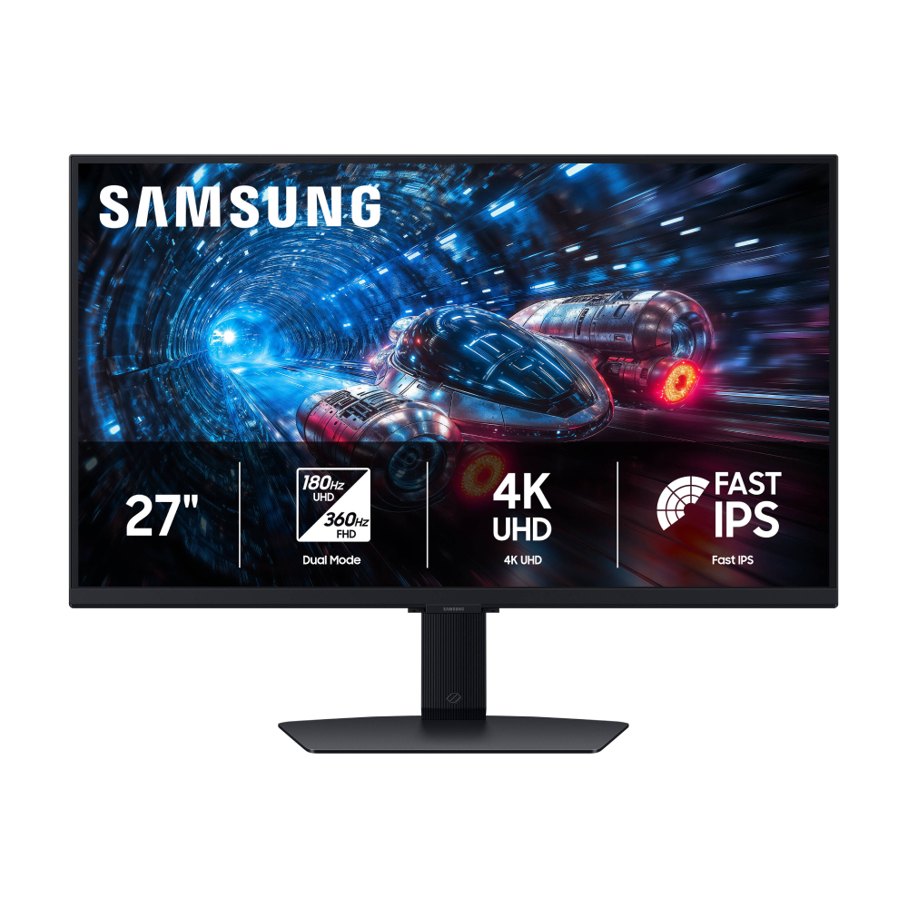 

Монитор игровой Samsung Odyssey G7 G70F, 27", 3840х2160, 360 Гц, Fast IPS, чёрный