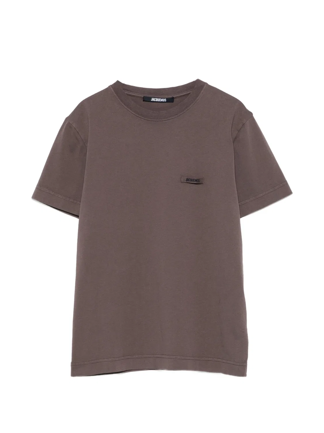 Футболка с короткими рукавами Jacquemus, коричневый