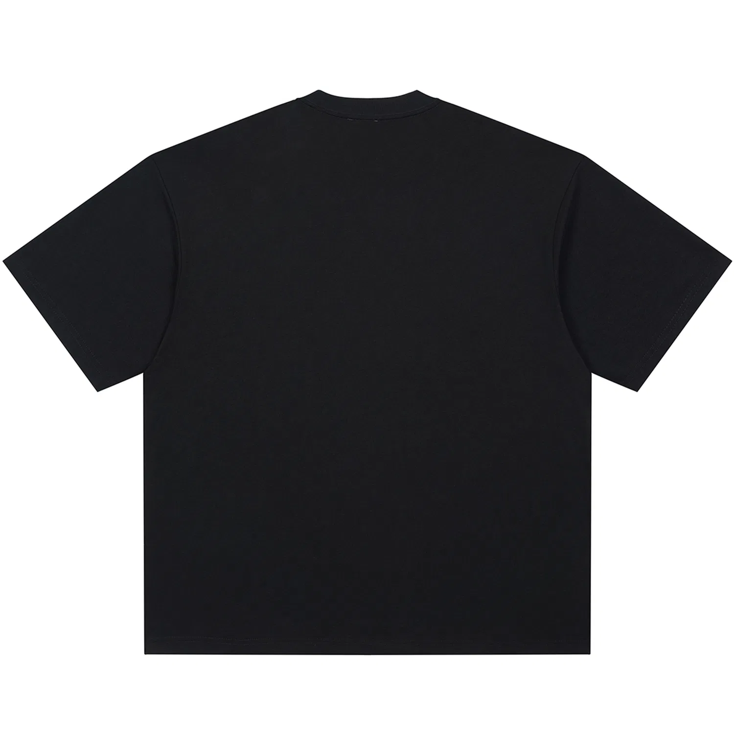 Детская футболка с круглым вырезом, прямой крой, Crew Neck Moderate Straight Fit, CLOT, Black — фото 3