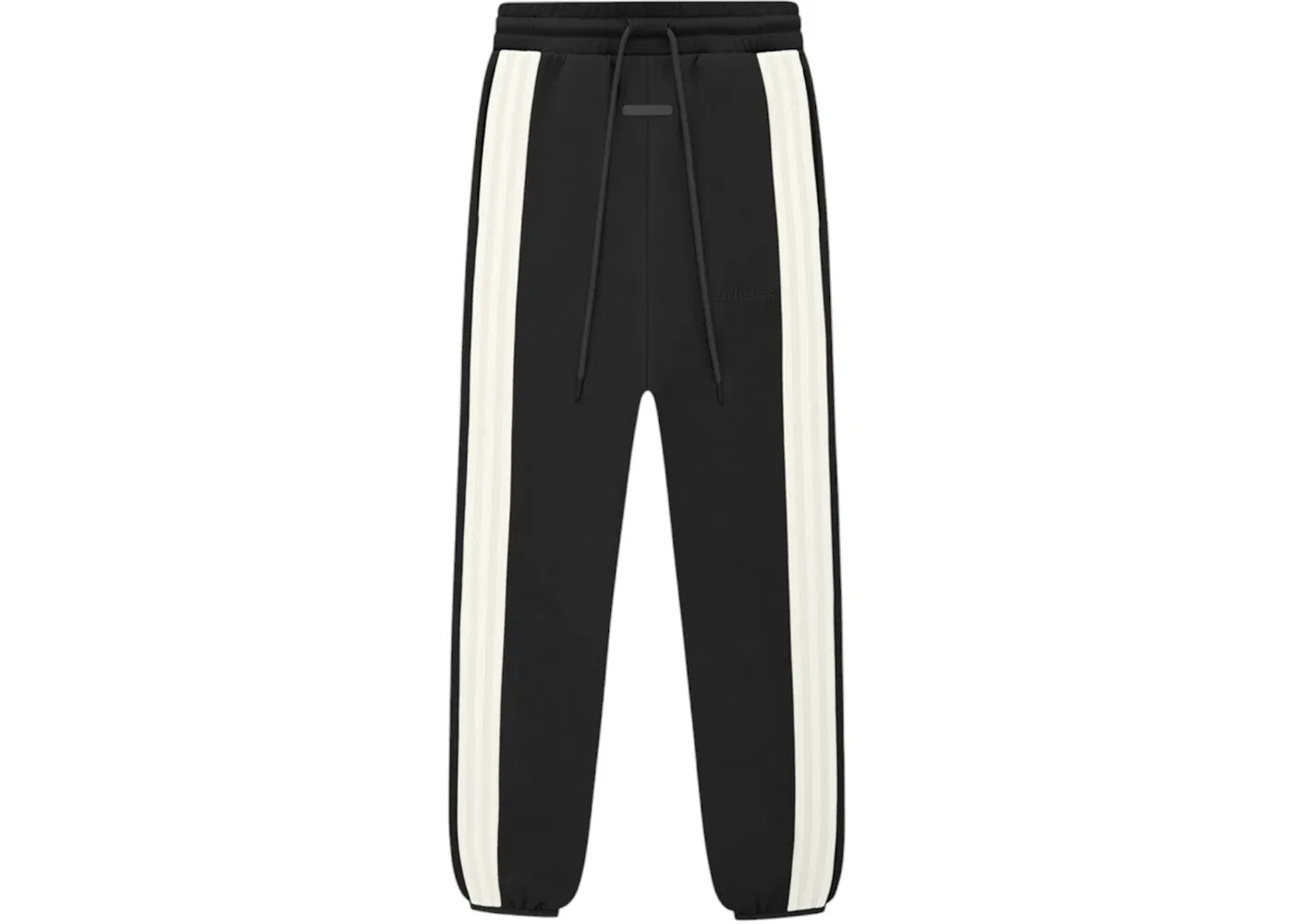 Мужские спортивные брюки с длинным штаниной Adidas x Fear of God Athletics Pants, Black/Crew White