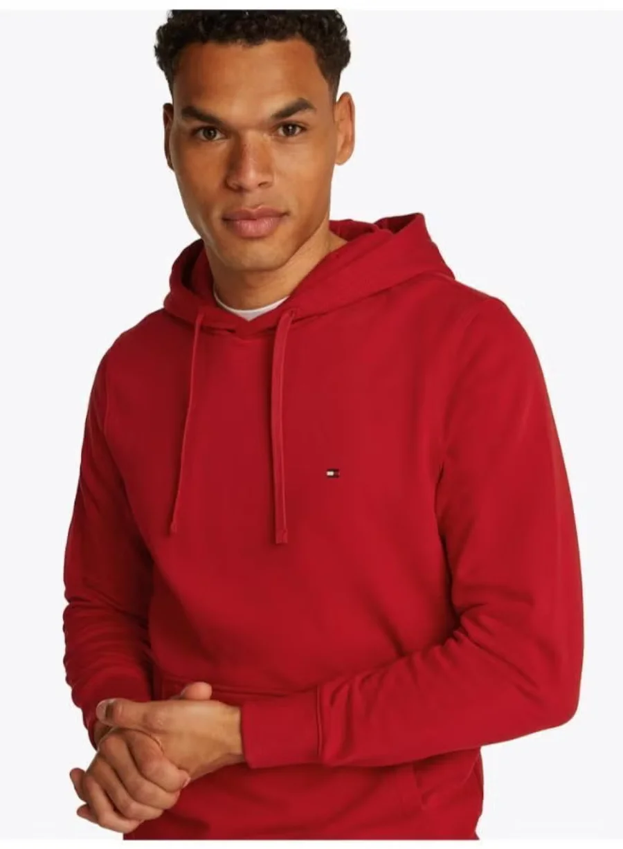 Худи Tommy Hilfiger Flag Embroidery, красный — фото 2