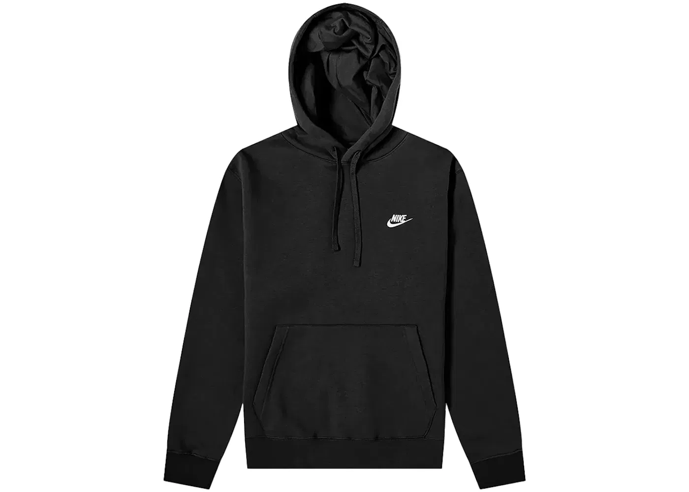 Мужская худи с длинным рукавом Nike Hoodie, Black/White