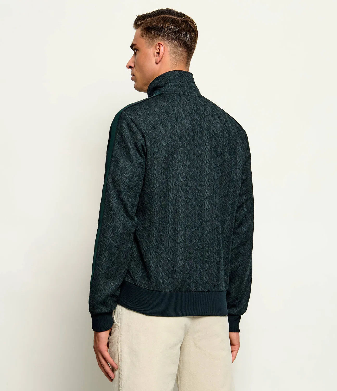 Свитшот с длинным рукавом Lacoste, Verde Bottiglia — фото 3