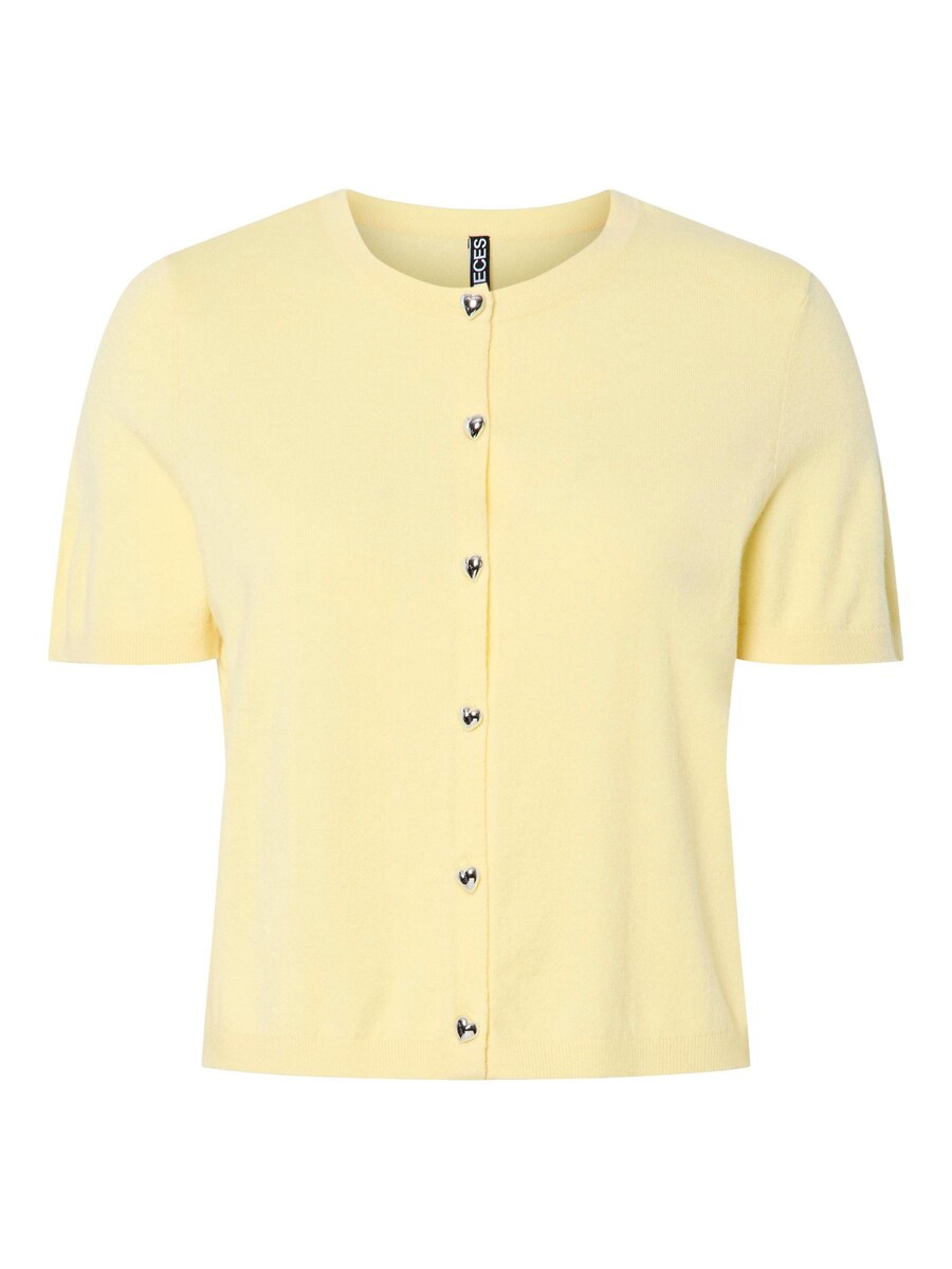 

Вязаный кардиган PIECES PCOrina, цвет Light yellow