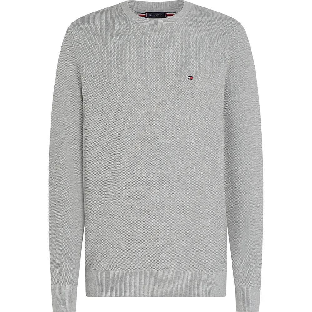 Свитер Essential Structure Tommy Hilfiger, серый — фото 3
