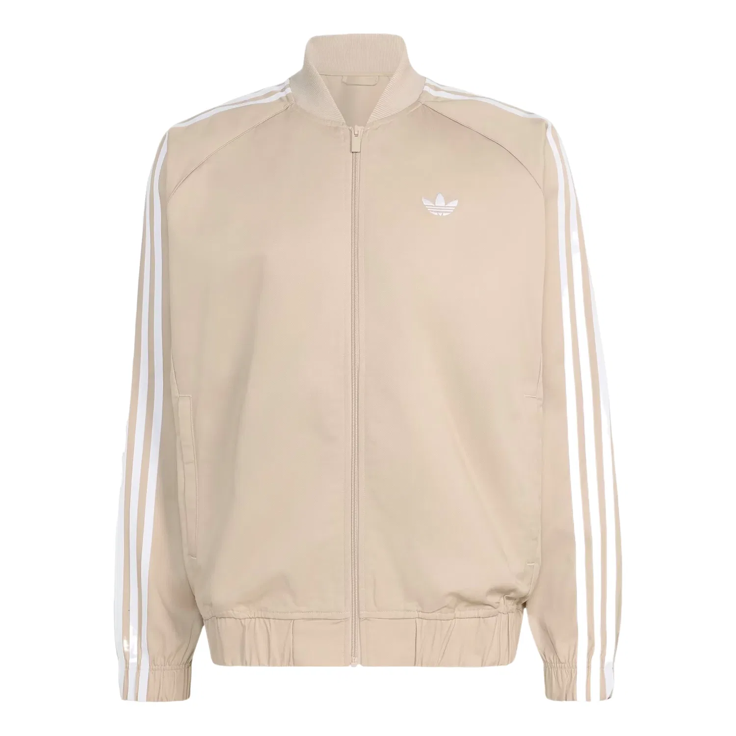 Мужская куртка Adicolor Classics Twill Track Jacket Asia Sizing 'Khaki Three' adidas, Khaki Three