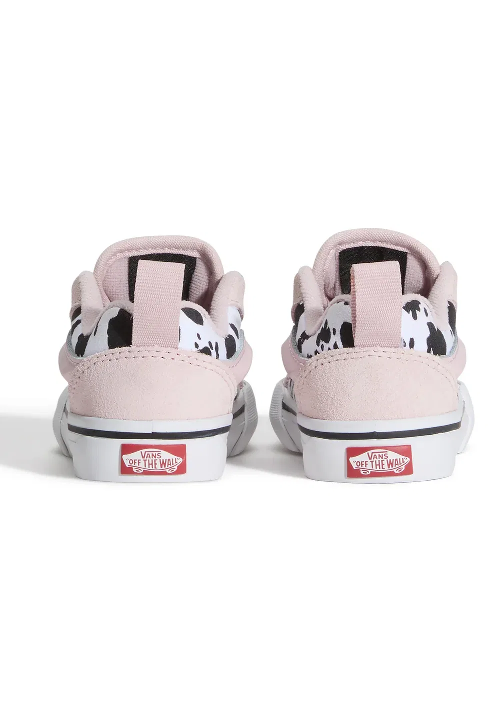 Обувь Knu skool на эластичных шнурках. Унисекс - детская обувь Vans, Light Pink — фото 3