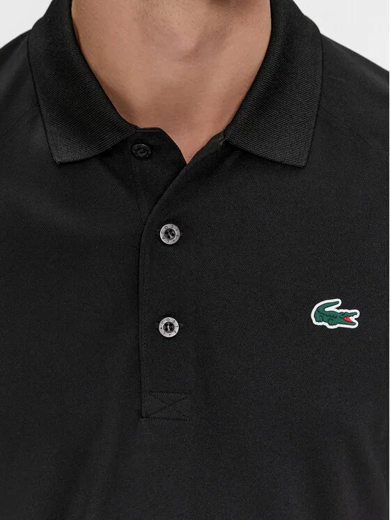 Поло Lacoste Regular Fit, мужское, черный — фото 4