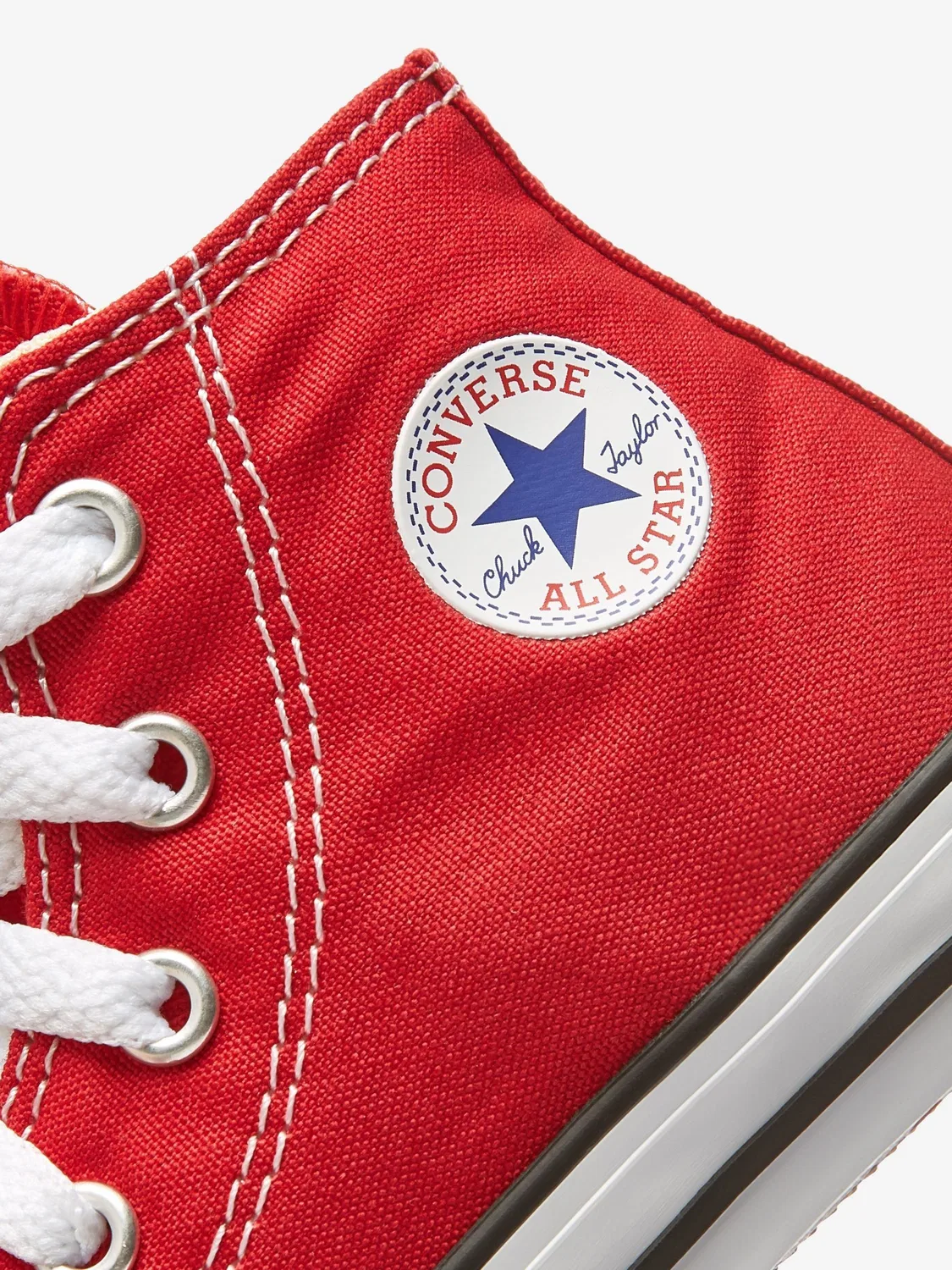 Кроссовки высокие Chuck Taylor All Star Converse, красный — фото 3