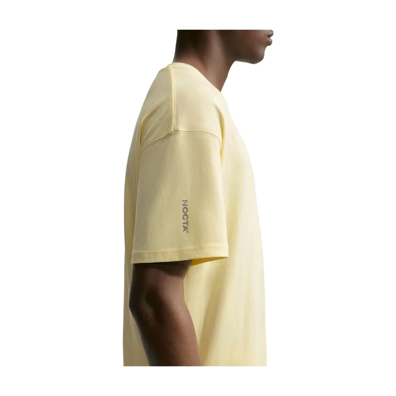 Мужская футболка с принтом Nike x NOCTA Alabaster Stealth, желтый — фото 4