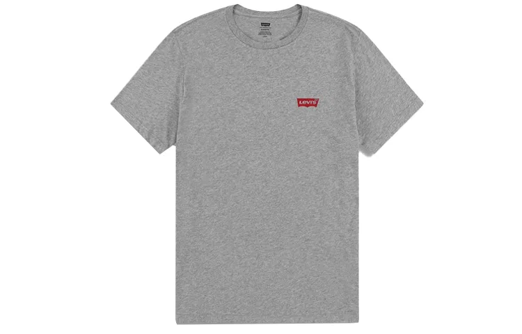 Мужская футболка с круглым вырезом, плотная, 2 шт, Levi's, Black — фото 4