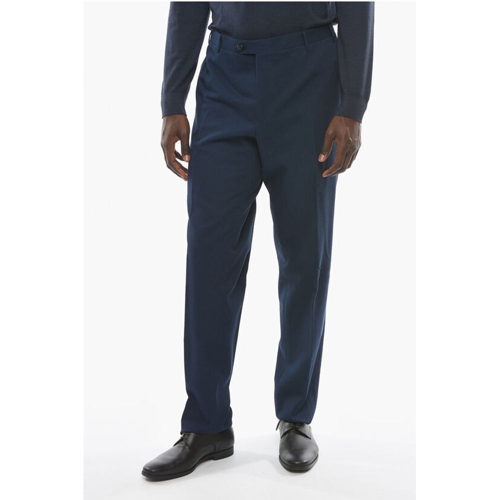 

Брюки ACADEMY из хлопка твила Corneliani, Blue