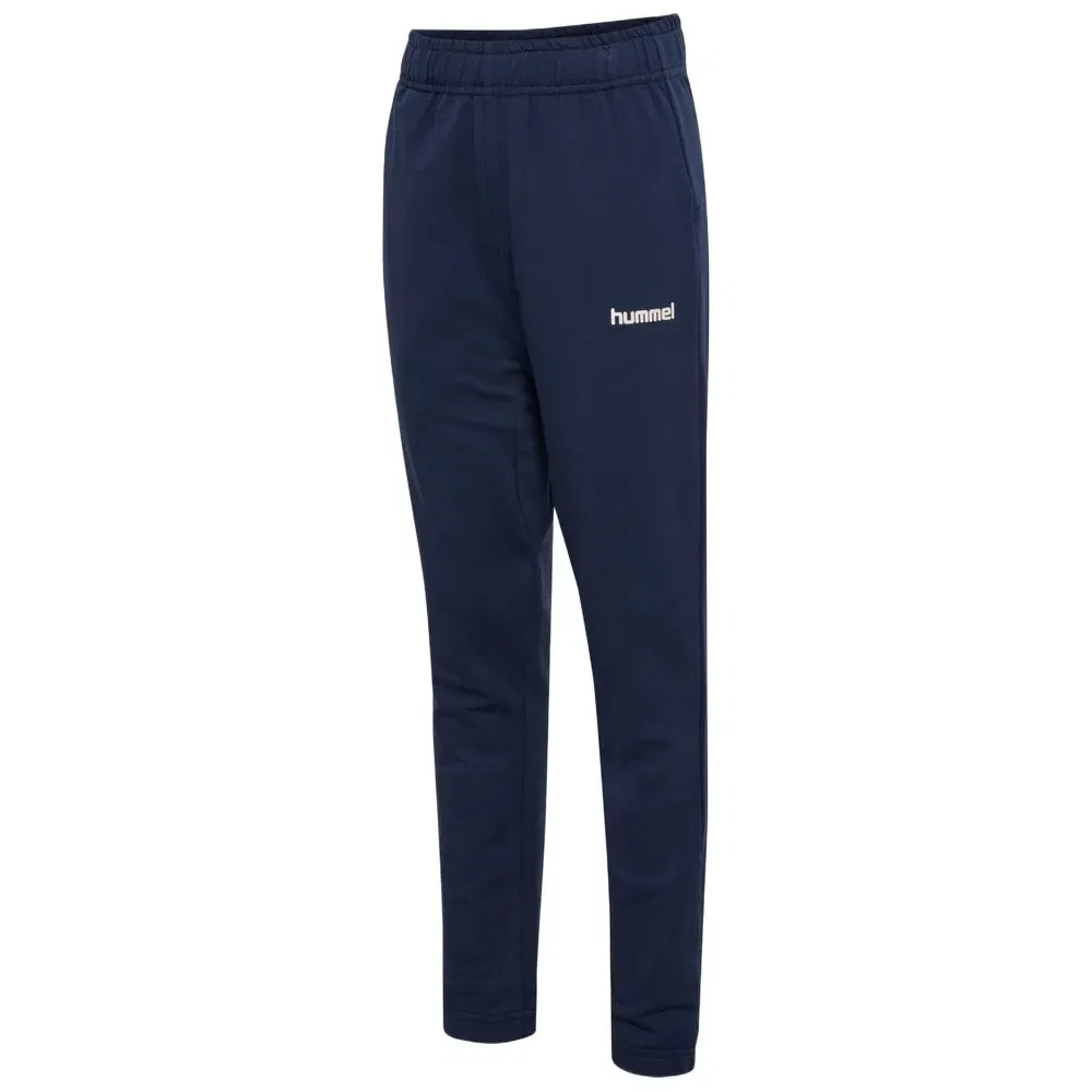 Детские спортивные брюки с регулируемой талией Regular Logo Adjust Waist Hummel, Blue — фото 3