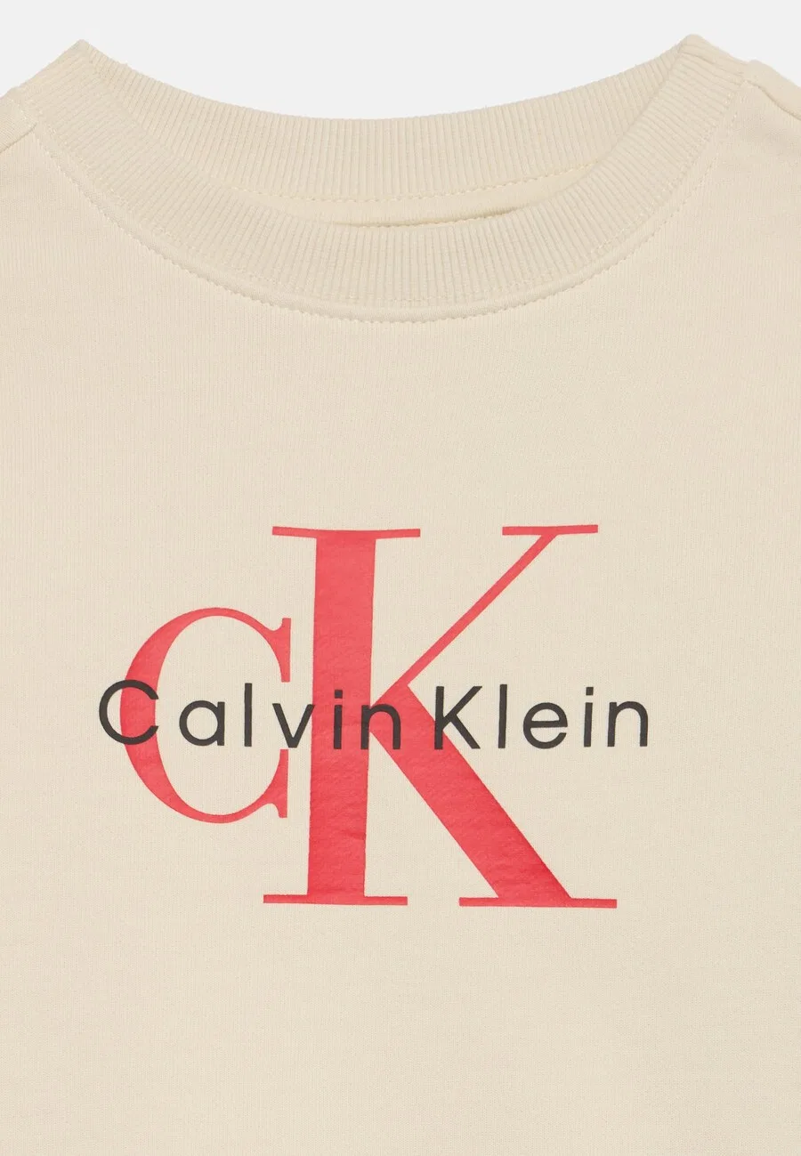 Толстовка Calvin Klein Jeans бежевого цвета — фото 3