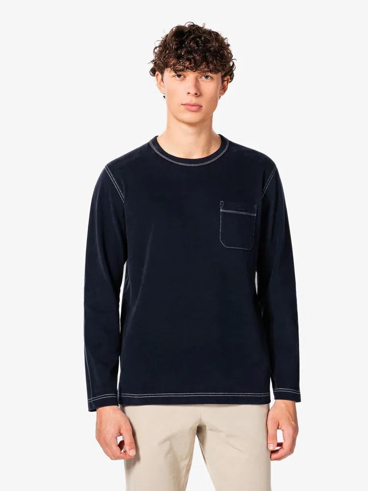 Футболка с длинным рукавом Stitch Crewneck Pocket LACOSTE — фото 4