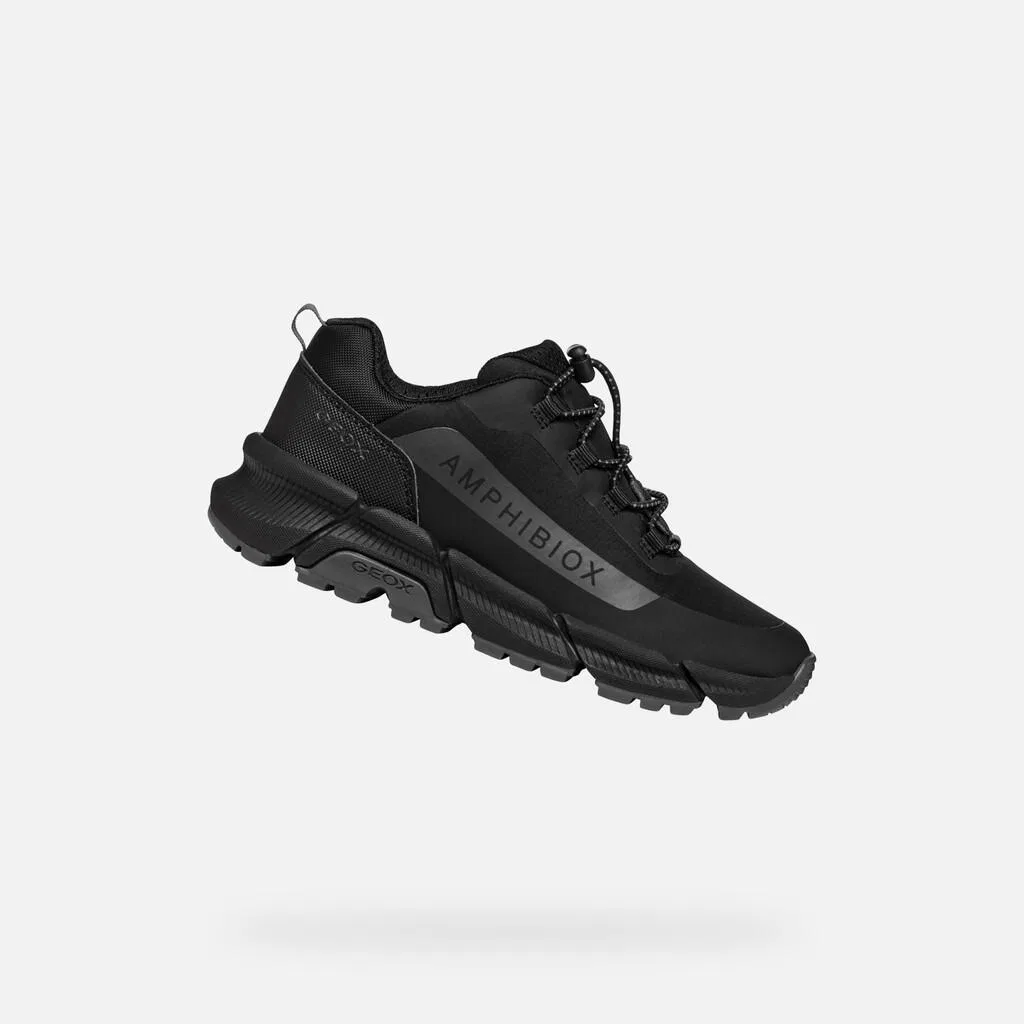Детские кроссовки Geox Flexyper Plus, Schwarz / Dunkelgrau