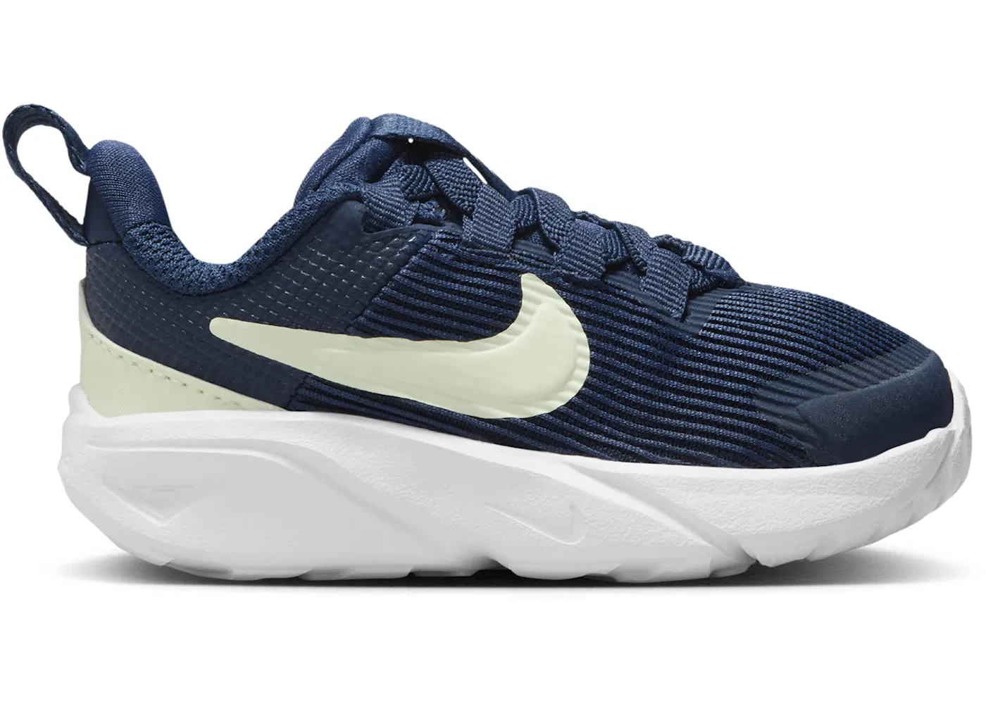 Детские кроссовки беговые Nike Star Runner 4 Nike, Midnight Navy/Dusty Cactus/White/Volt Tint