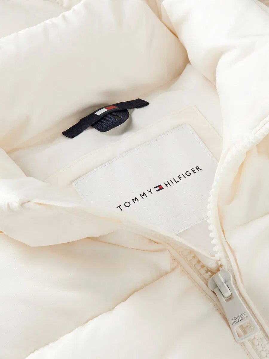 Зимняя куртка TOMMY HILFIGER 'Heritage', кремовый — фото 4