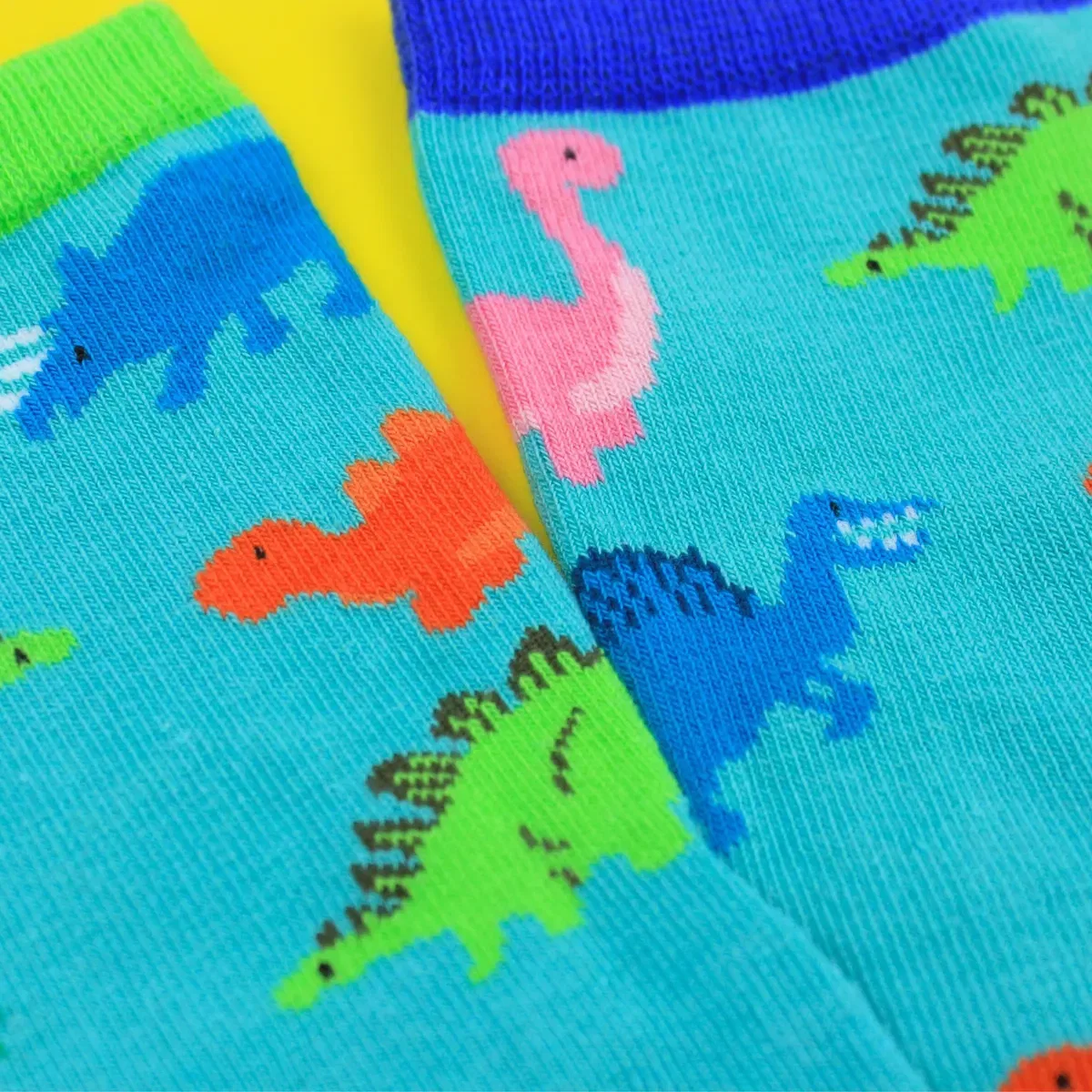 Детские носки с принтом динозавров United Oddsocks, Multi — фото 4