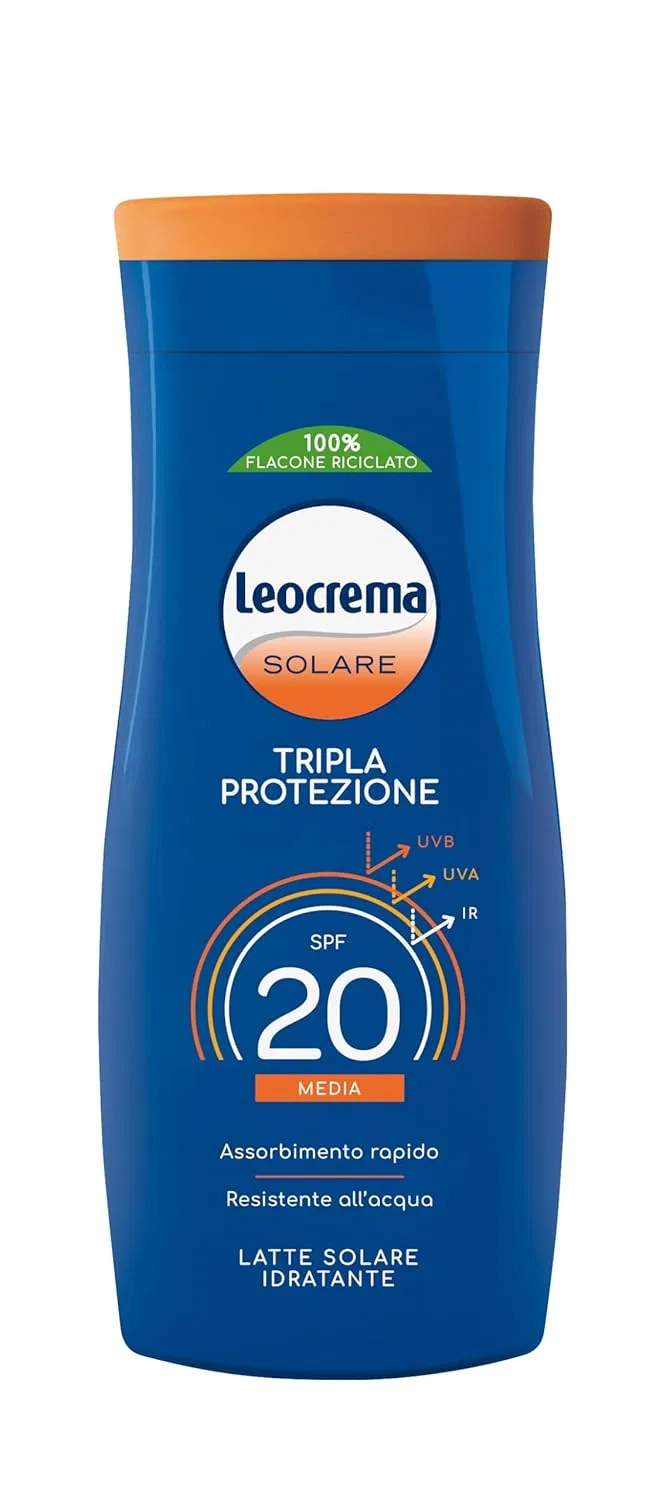 Солнцезащитное молочко SPF20, Leocrema, 200 мл