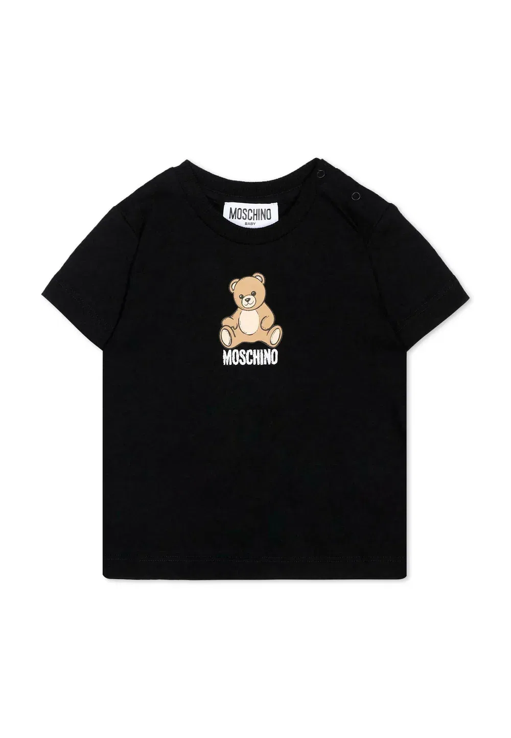 Футболка унисекс - футболка с принтом Moschino, Black