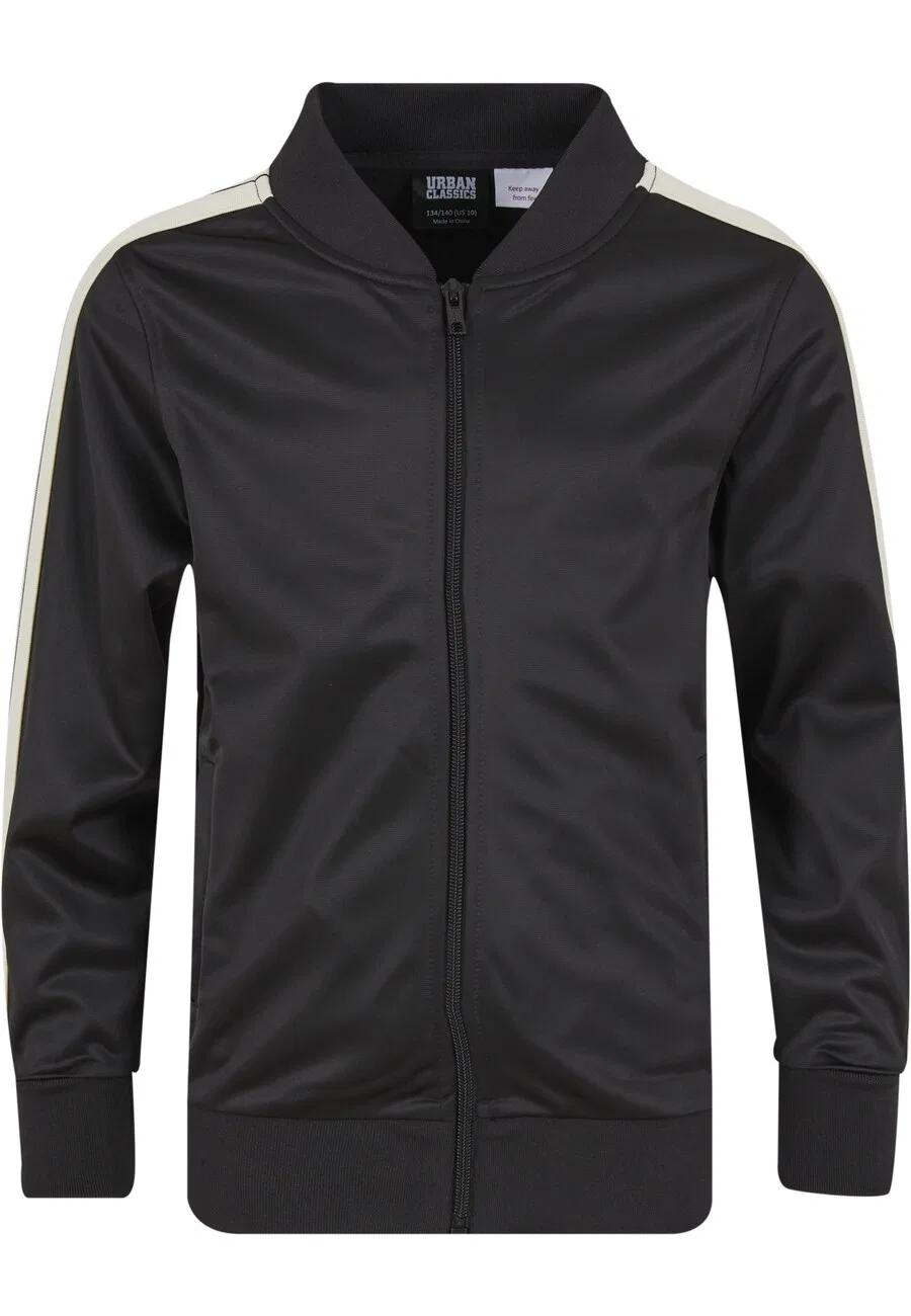Куртка Urban Classics Between-Season Jacket 'Tennis Core' черного цвета