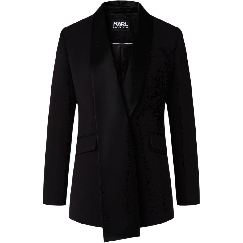 

KARL LAGERFELD / Karl Lagerfeld Jeans Деловой пиджак KARL LAGERFELD женский черный, Black