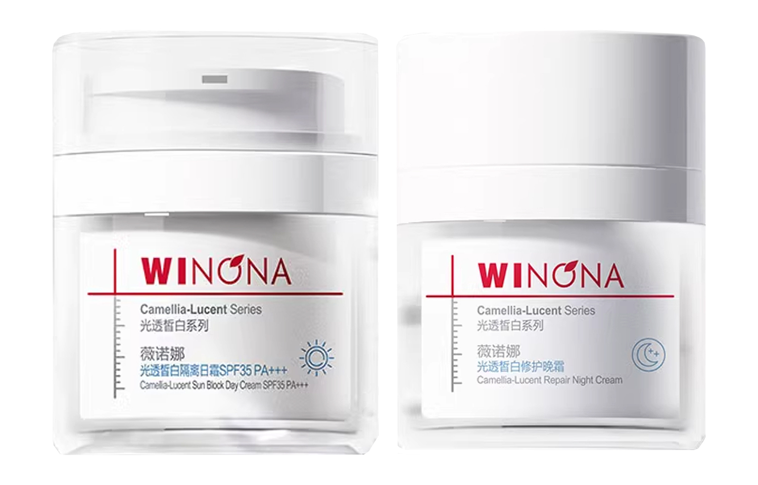 

Winona Набор дневного крема radiant white для ухода за кожей увлажняет и питает 30г+30г