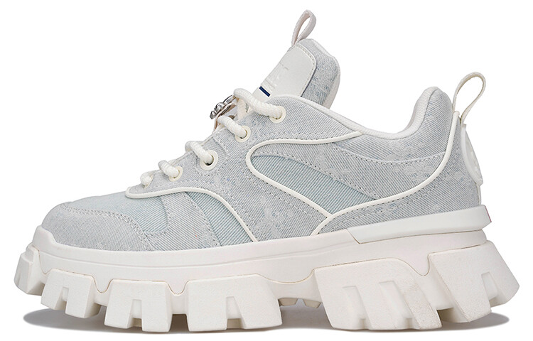 

Кроссовки palladium Chunky Sneakers Women's Low-top White/Gray, светло-серый