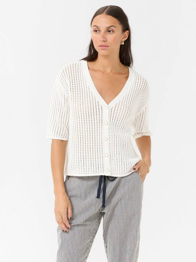 

Кардиган из смесовой ткани с хлопком KAFFE