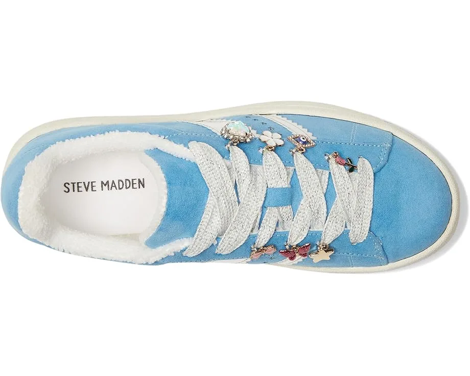 Кроссовки Steve Madden Kids Team (Little Kid/Big Kid), Blue — фото 2