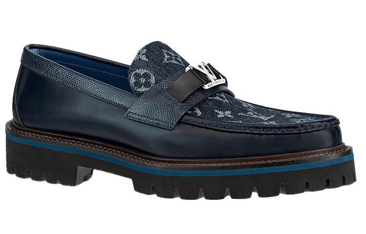 

Лоферы мужские Louis Vuitton Major, синий