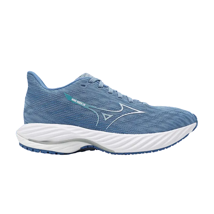 Кроссовки Mizuno Wmns Wave Rider 28 Glacier Lake, синий