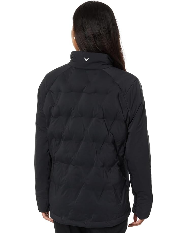 

Куртка Callaway Engineered Chevron Quilted Jacket, цвет Caviar
