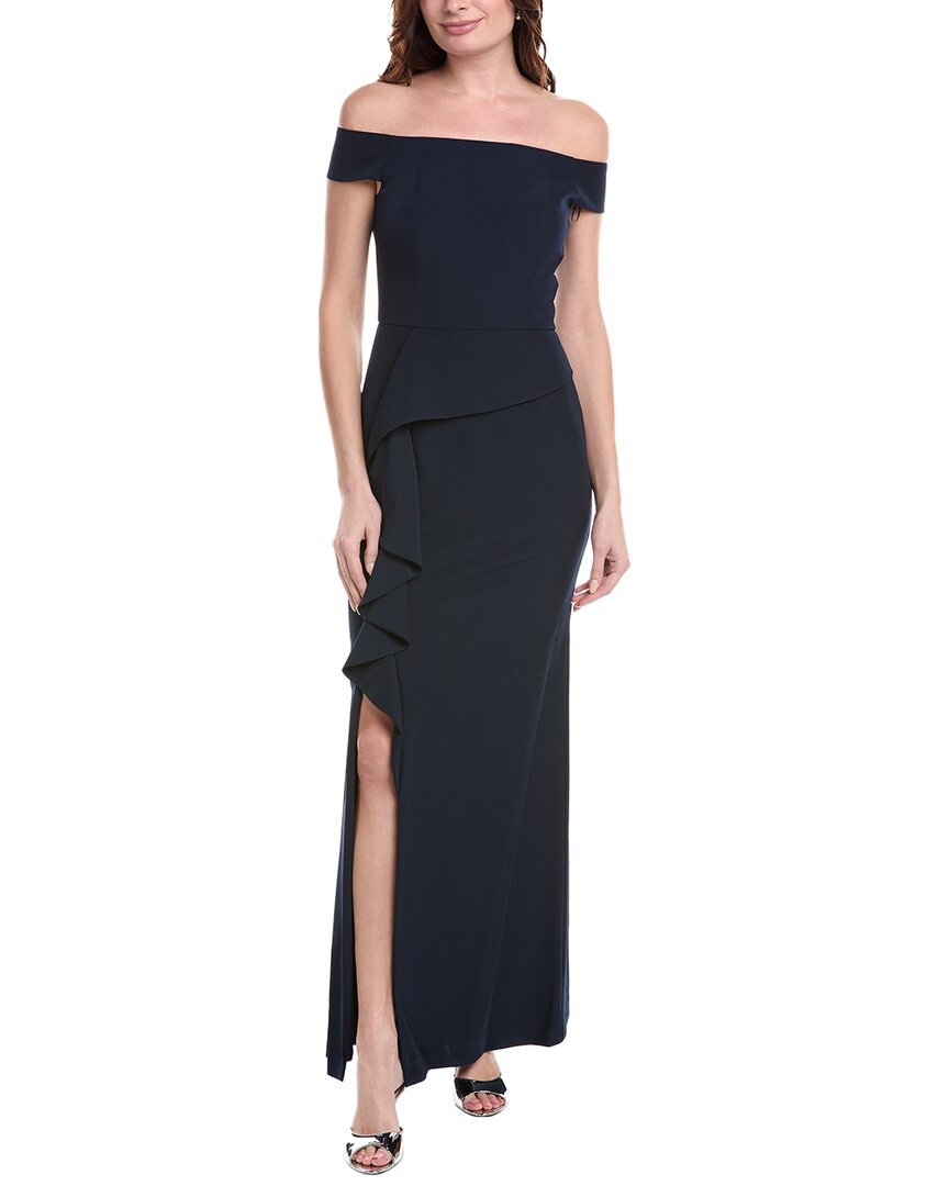 

Платье Vince Camuto с открытыми плечами, синий