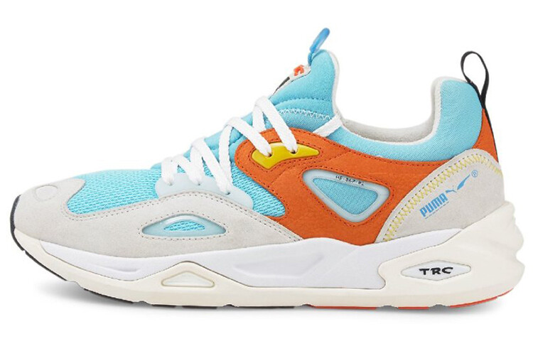 

Кроссовки PUMA Trc Blaze Casual Shoes Unisex Mid-Top Blue Orange/Gray