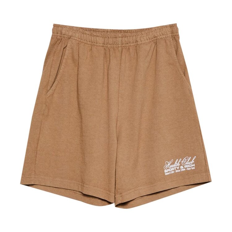 

Шорты Sporty & Rich Made In USA Gym Short, кремовый