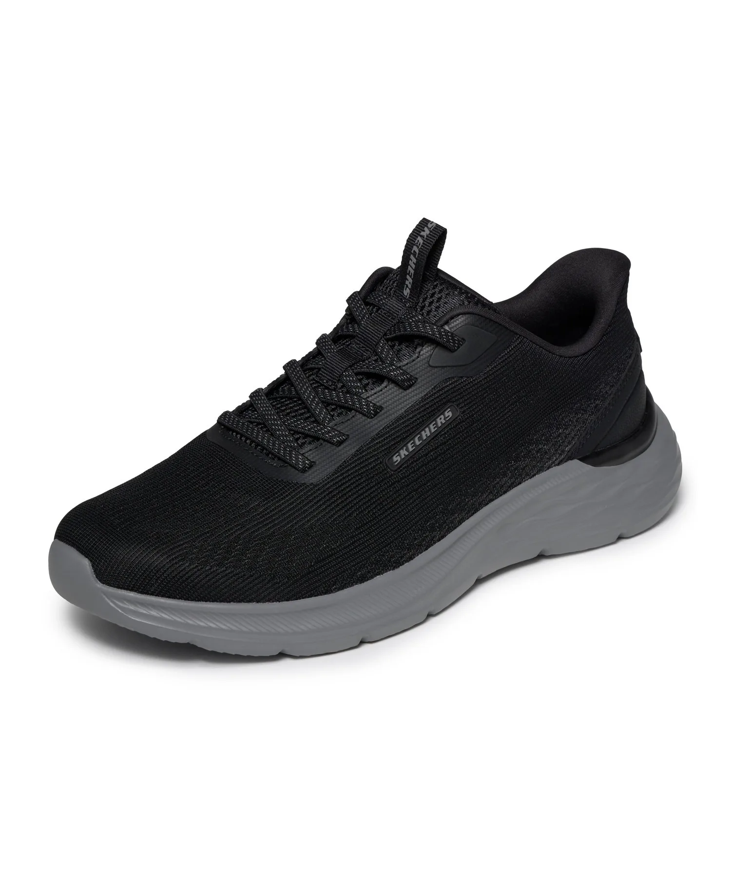 Мужские кроссовки без шнуровки Skechers Hands Free Slip-ins Relaxed Fit Garner Ellis черные