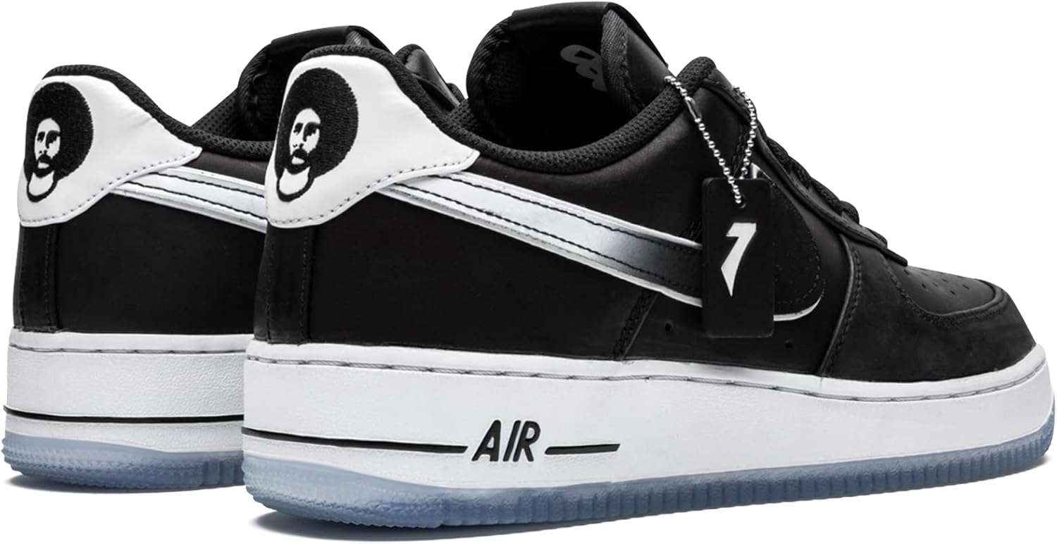 Мужские кроссовки Nike Air Force 1 '07 CK QS Colin Kaepernick CQ0493 001 Размер, черно-белый — фото 3