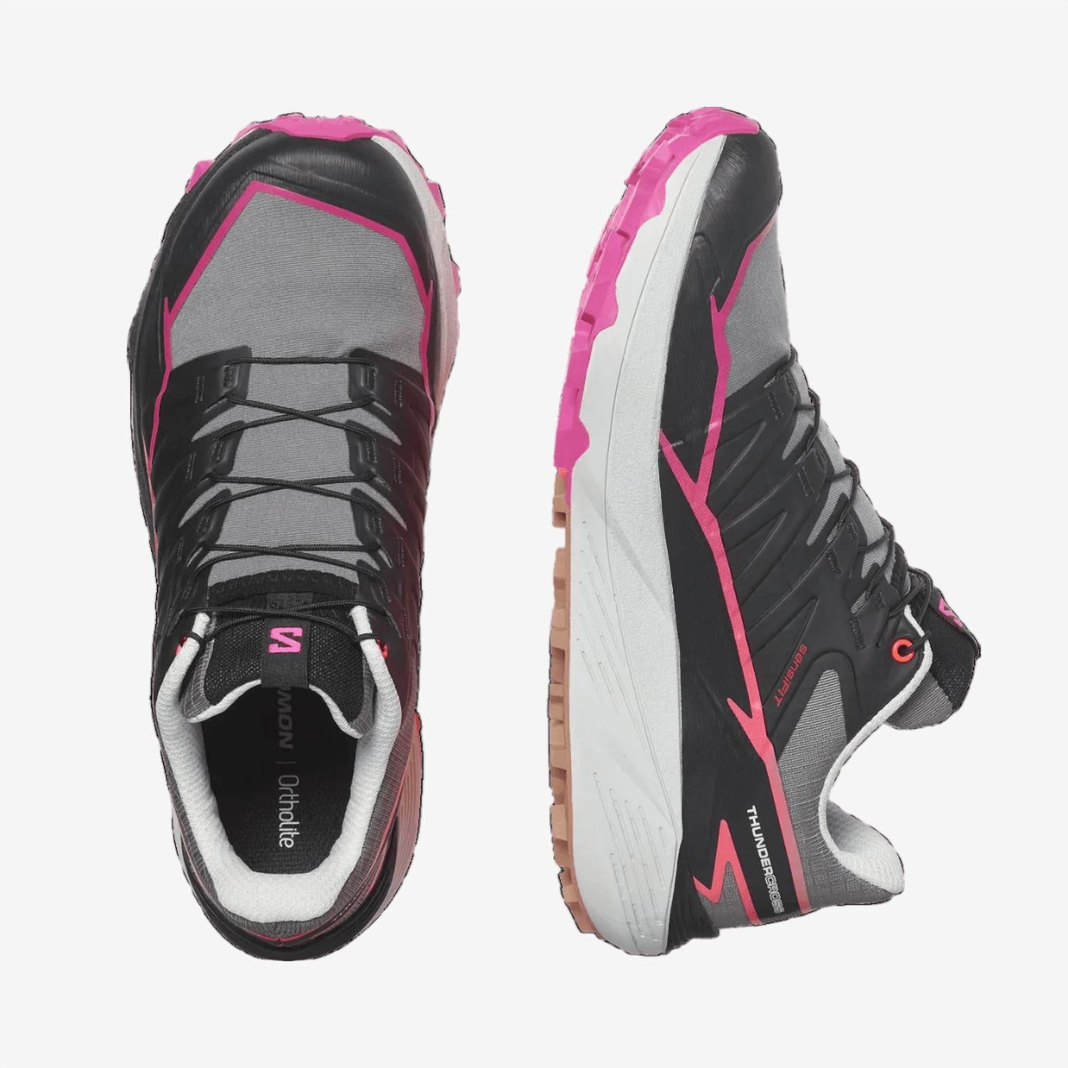 Женские кроссовки Thundercross в цвете Plum Kitten/черный/розовый Glo SALOMON