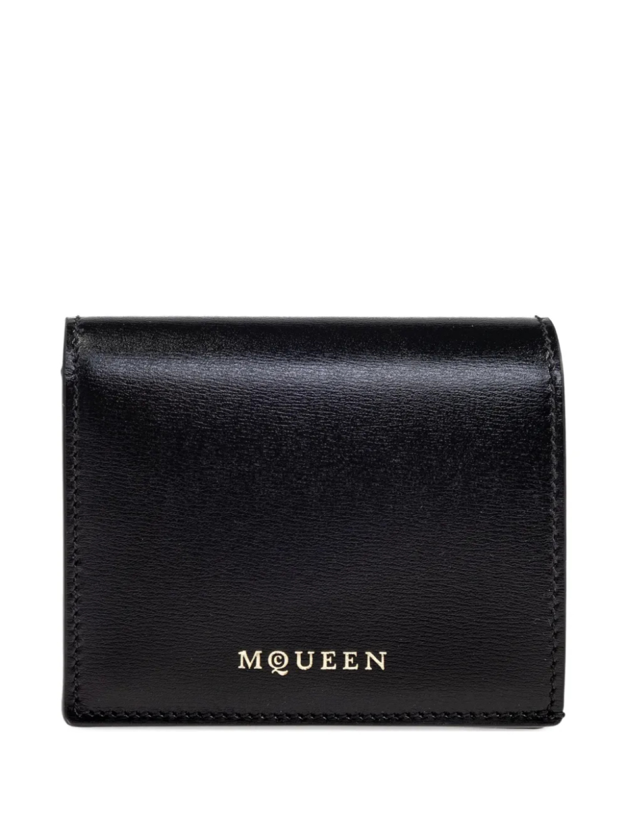 

Кожаный кошелек Alexander McQueen, черный