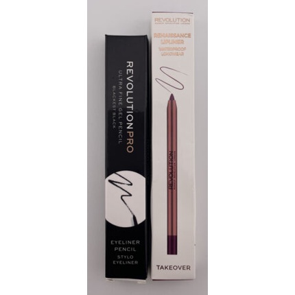 

Duo Ultimate Renaissance Lip Liner & Pro Black Eyeliner Pencil Revolution