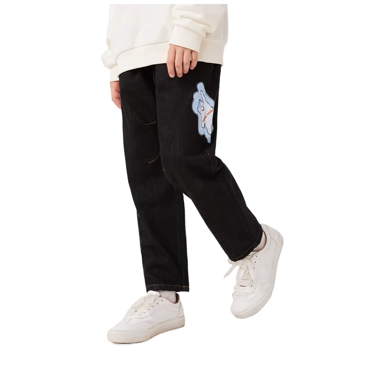 Джинсы Moderate LEE KIDS, Black Denim — фото 4