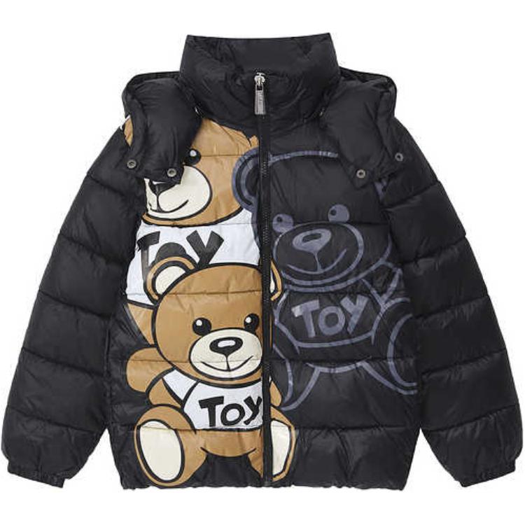 

Утепленная куртка для детей 3-7 лет MOSCHINO, черный