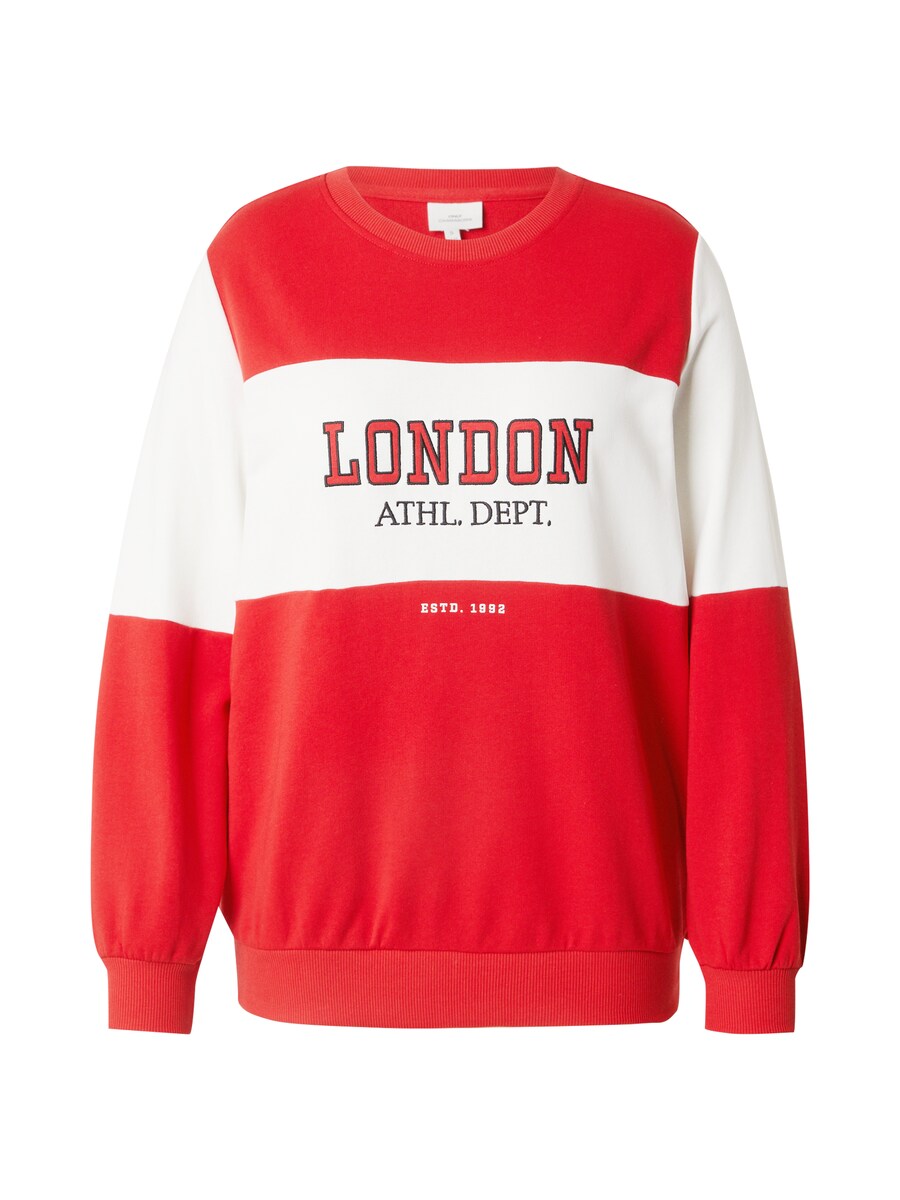 

Толстовка ONLY Carmakoma CARHarper, цвет bright red