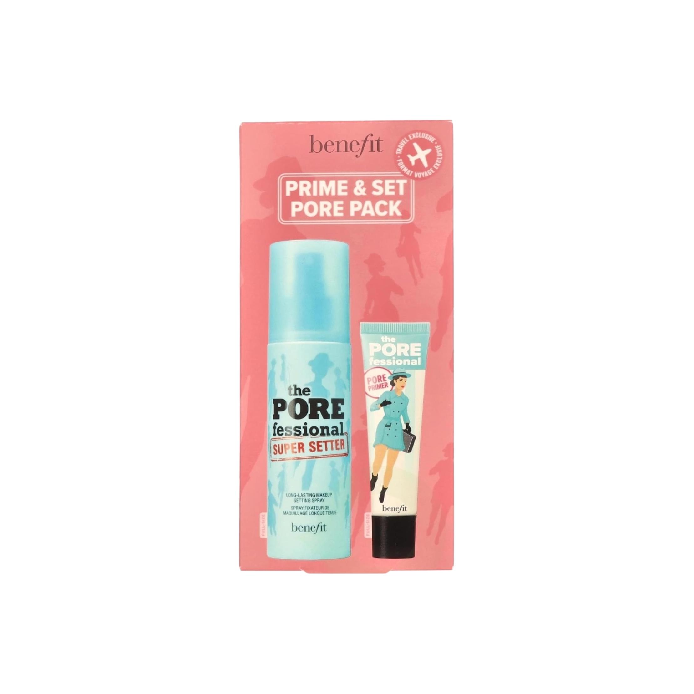 Подарочный набор косметики Benefit Cosmetics The POREfessional Prime & Set Pore Pack — фото 3