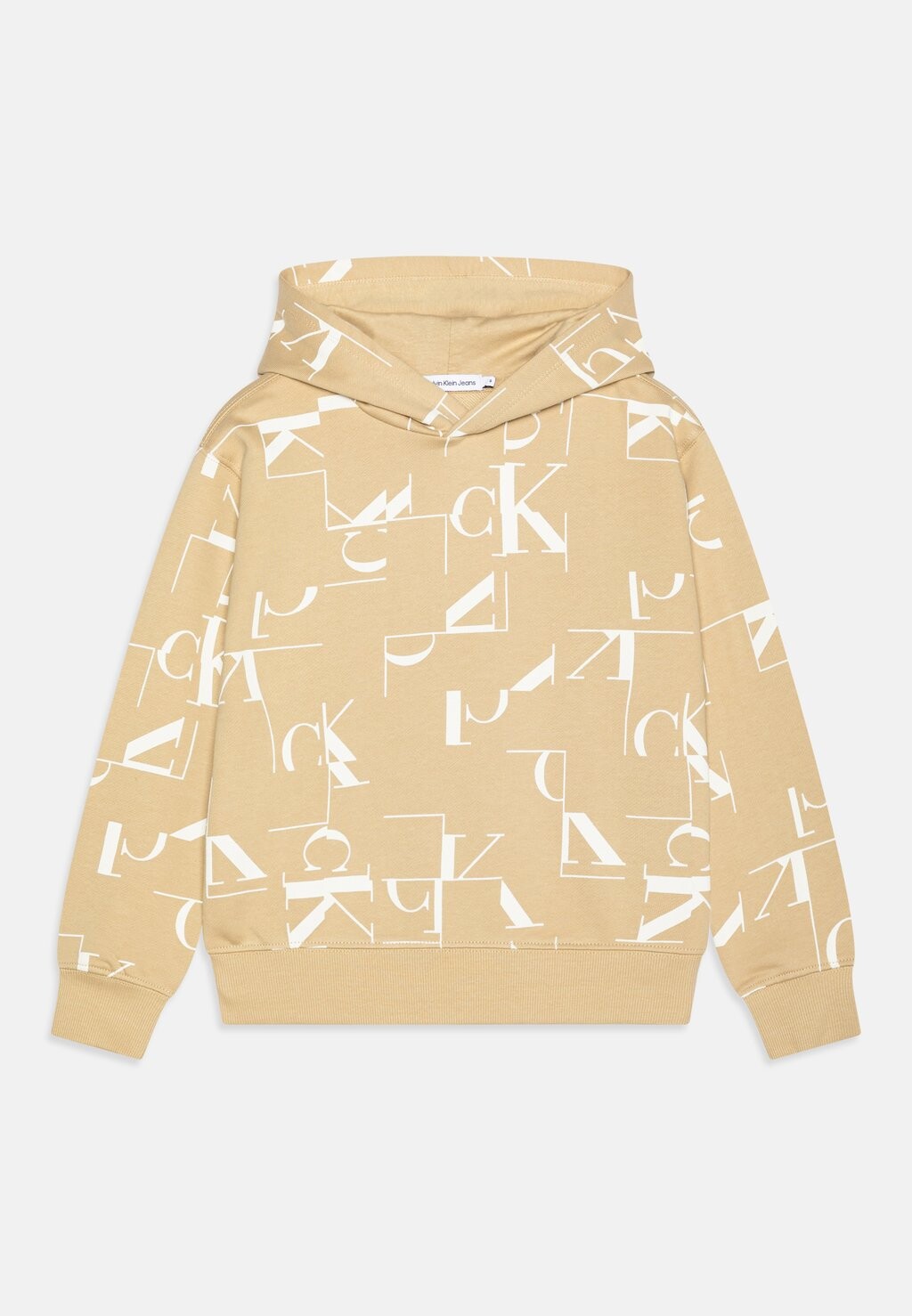 

Свитер с капюшоном CITY GRID HOODIE Calvin Klein, бежевый