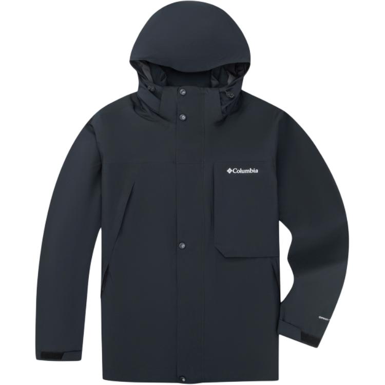 

Водонепроницаемая, ветронепроницаемая и теплоотражающая ветровка Men's Columbia, черный