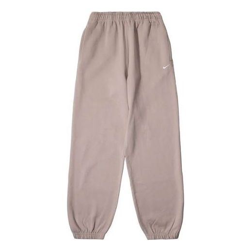

Брюки nrg solo swoosh sweatpants 'malt white' Nike, мультиколор