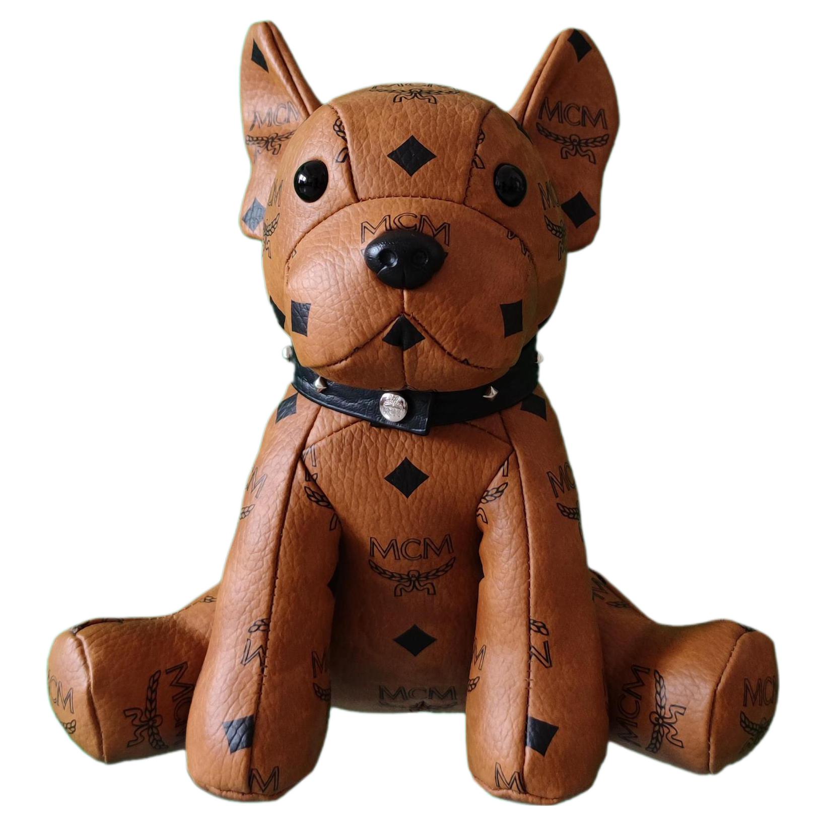 

MCM Вязаная игрушка французский бульдог